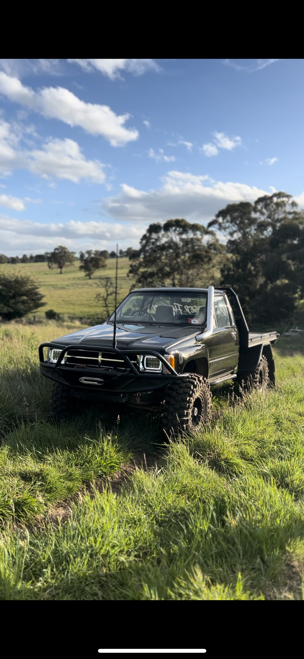 LN/YN65 TOYOTA HILUX STAINLESS SNORKEL SHORT ENTRY